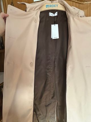 Gabardina larga mujer nueva a estrenar etiquetas