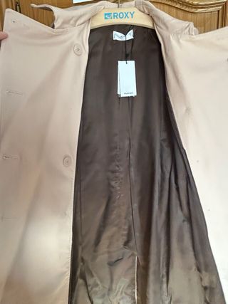 Gabardina larga mujer nueva a estrenar etiquetas