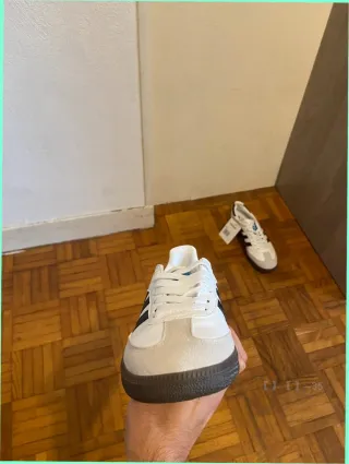 Adidas Samba OG Cloud White Core Black