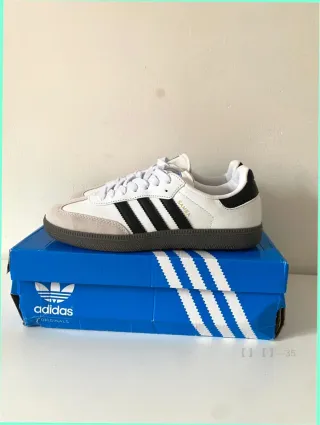Adidas Samba OG Cloud White Core Black