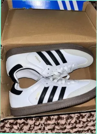 Adidas Samba OG Cloud White Core Black