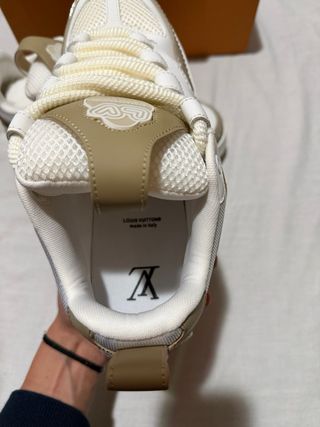Louis Vuitton Skate Beige/Blanco