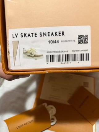 Louis Vuitton Skate Beige/Blanco
