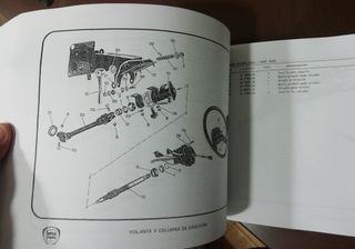 LANCIA BETA HPE COUPE CATALOGO PIEZAS DE TALLER