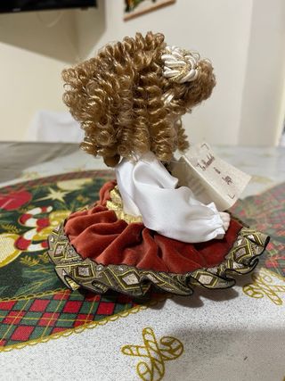 Bambola di Jago,porcellana biscuit fatta a mano