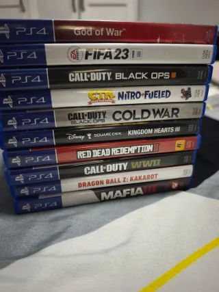 Lote 9 Juegos PS4. También se vende individual.