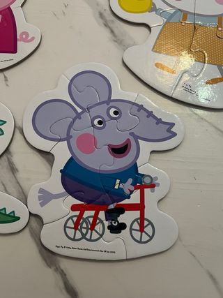 Peluche y Puzzle Peppa Pig Trefl