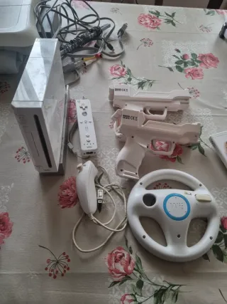 Nintendo Wii Completo: Bilancia, Giochi, Volante,