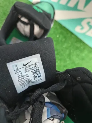 Zapatillas Nike SB Negras y Verdes