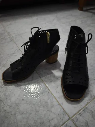 Sandalias Pikolinos Tacón Negro