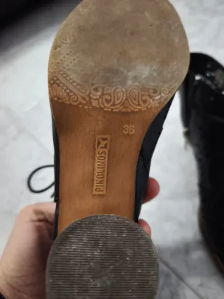 Sandalias Pikolinos Tacón Negro