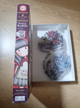 Puzzle Educa 2x100 Santoro Gorjuss