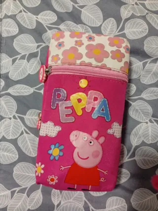 Estuche Peppa Pig con Cuentas