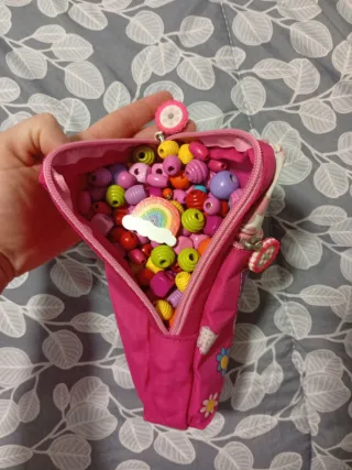 Estuche Peppa Pig con Cuentas