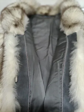 Chaquetón de piel de zorro