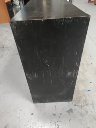 Estantería modular negra