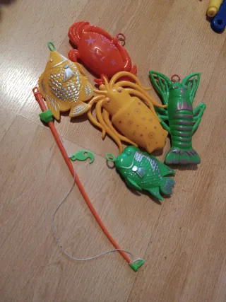 Lote Juguetes Bebé: Bloques, Carro, Herramientas