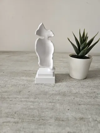 Statua Silenzio moderna