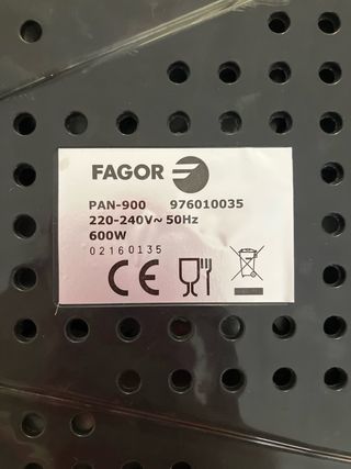 Panificadora Fagor Pan-900