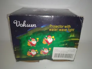 Proyector Voksun con luz de onda de agua