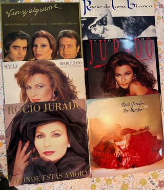 Vinilos Rocío Jurado Flamenco y Sevillanas