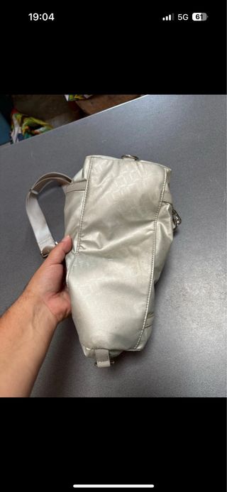 Borsa Ynot Beige/Silver Donna