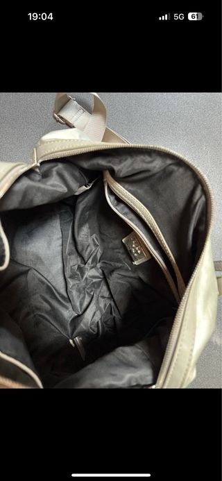 Borsa Ynot Beige/Silver Donna