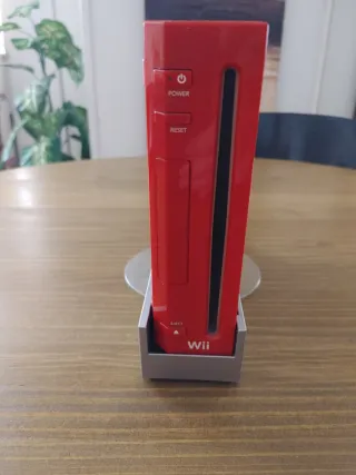 Consola Nintendo Wii Roja y Blanca (Rebaja)