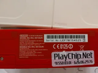 Consola Nintendo Wii Roja y Blanca (Rebaja)