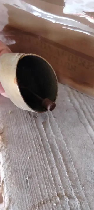 Campanella vintage decorata fiori