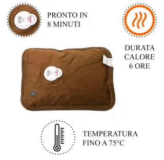 Borsa Acqua Calda Scaldino Elettrico