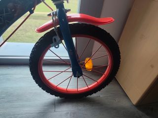 Bicicleta Spiderman 16 Azul y Roja