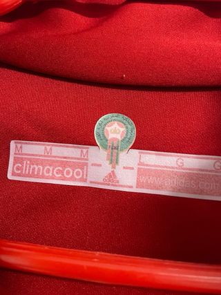 Chaqueta Adidas Marruecos Roja Talla M