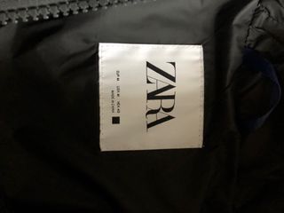 Chaleco acolchado Zara negro