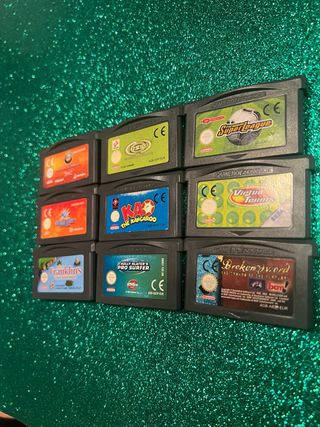 9 Juegos Game Boy Advance LEER BIEN
