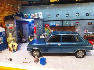 Maqueta Simca 1200Ti Otto 1:18