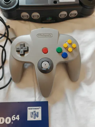 Consola Nintendo 64 Japonesa Negra