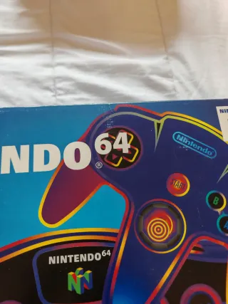 Consola Nintendo 64 Japonesa Negra