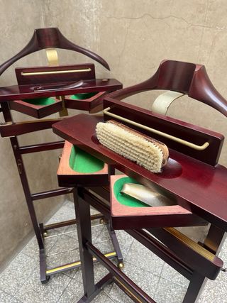 Galán de noche de madera original 1960