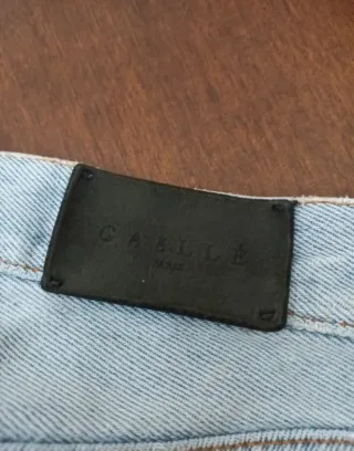 Jeans Gaëlle Paris strappati azzurri