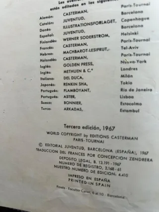 Tintin en el Tíbet - Las Aventuras de Tintin