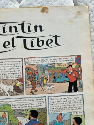 Tintin en el Tíbet - Las Aventuras de Tintin