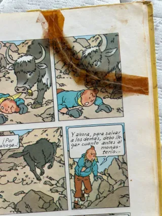 Tintin en el Tíbet - Las Aventuras de Tintin