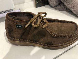 Zapato Silbon ante marrón 30