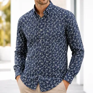 Camisa Pedro del Hierro Estampada T.L