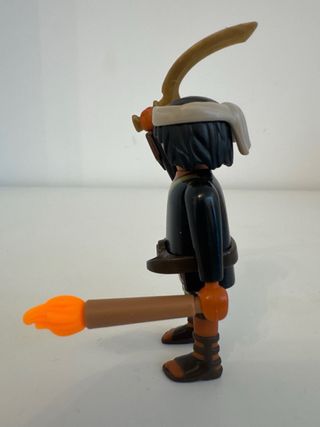 Playmobil Guerrero con Arma y Pincel