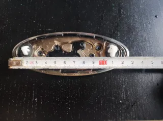 Chapas Ford Ovaladas 13cm (Negra y Azul)