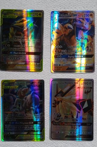 15 Cartas Pokémon GX