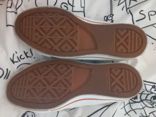 Converse amarillas y grises talla 36