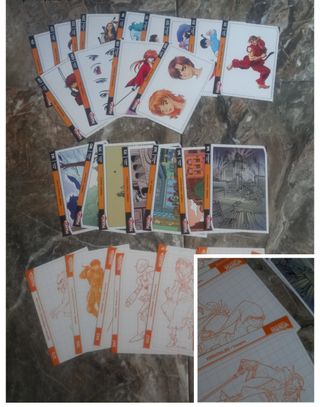 10 fascículos "Curso de Dibujo Manga"